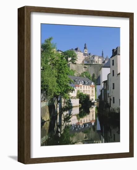 Luxembourg City, Old City and River, Luxembourg-Gavin Hellier-Framed Photographic Print