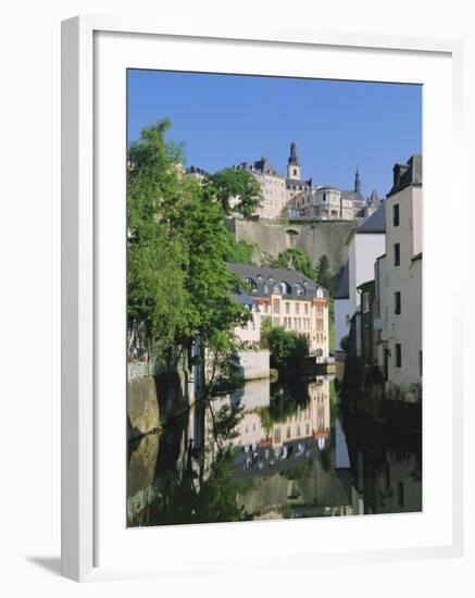 Luxembourg City, Old City and River, Luxembourg-Gavin Hellier-Framed Photographic Print