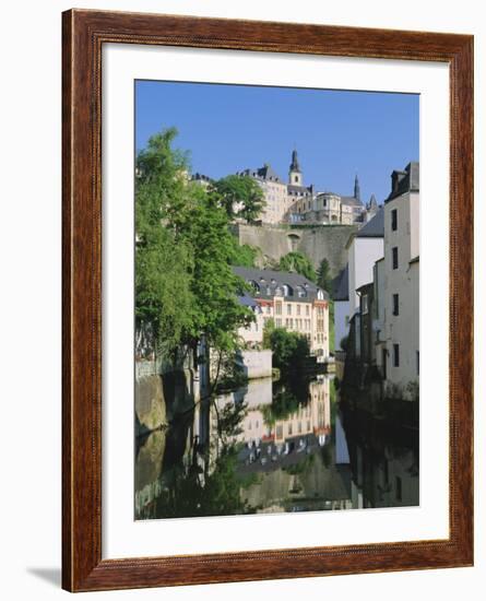 Luxembourg City, Old City and River, Luxembourg-Gavin Hellier-Framed Photographic Print