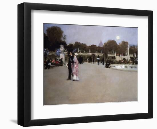 Luxembourg Gardens at Twilight-John Singer Sargent-Framed Giclee Print