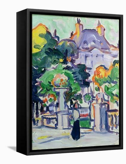 Luxembourg Gardens, c.1910-Samuel John Peploe-Framed Premier Image Canvas