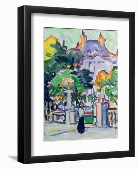 Luxembourg Gardens, c.1910-Samuel John Peploe-Framed Giclee Print