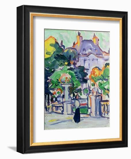 Luxembourg Gardens, c.1910-Samuel John Peploe-Framed Giclee Print