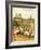 Luxembourg Gardens, children's goat ride-Thomas Crane-Framed Giclee Print