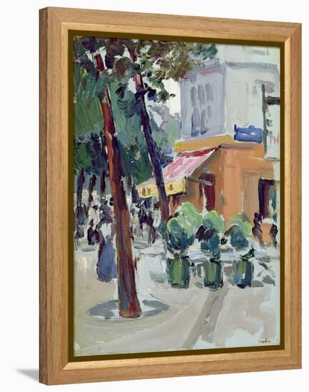 Luxembourg Gardens, Paris-Samuel John Peploe-Framed Premier Image Canvas