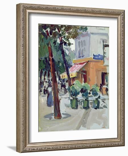 Luxembourg Gardens, Paris-Samuel John Peploe-Framed Giclee Print