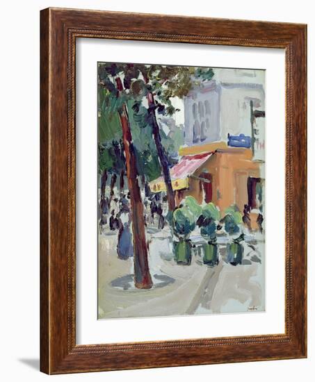 Luxembourg Gardens, Paris-Samuel John Peploe-Framed Giclee Print