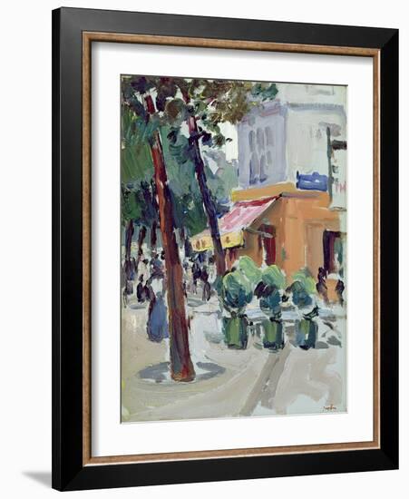 Luxembourg Gardens, Paris-Samuel John Peploe-Framed Giclee Print