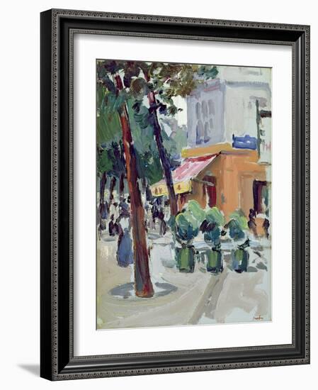 Luxembourg Gardens, Paris-Samuel John Peploe-Framed Giclee Print