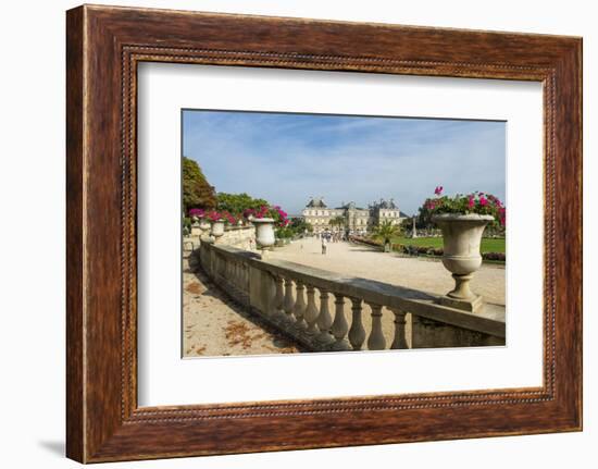 Luxembourg Palace and Gardens, Paris, France, Europe-G & M Therin-Weise-Framed Photographic Print