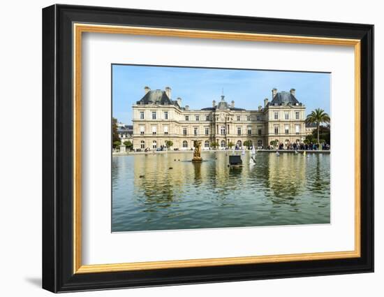 Luxembourg Palace and Gardens, Paris, France, Europe-G & M Therin-Weise-Framed Photographic Print