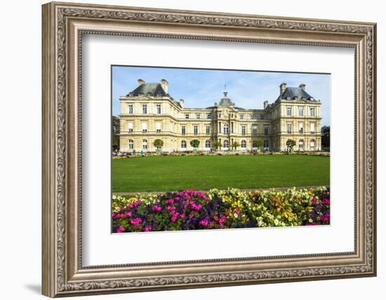 Luxembourg Palace and Gardens, Paris, France, Europe-G & M Therin-Weise-Framed Photographic Print