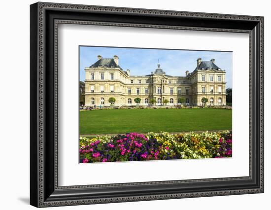 Luxembourg Palace and Gardens, Paris, France, Europe-G & M Therin-Weise-Framed Photographic Print