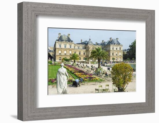 Luxembourg Palace and Gardens, Paris, France, Europe-G & M Therin-Weise-Framed Photographic Print