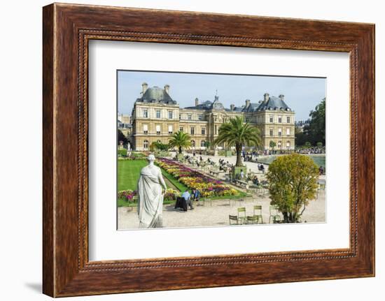 Luxembourg Palace and Gardens, Paris, France, Europe-G & M Therin-Weise-Framed Photographic Print