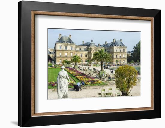 Luxembourg Palace and Gardens, Paris, France, Europe-G & M Therin-Weise-Framed Photographic Print