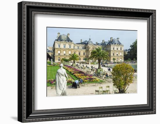 Luxembourg Palace and Gardens, Paris, France, Europe-G & M Therin-Weise-Framed Photographic Print