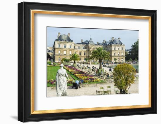 Luxembourg Palace and Gardens, Paris, France, Europe-G & M Therin-Weise-Framed Photographic Print