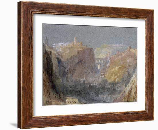 Luxembourg-J. M. W. Turner-Framed Giclee Print