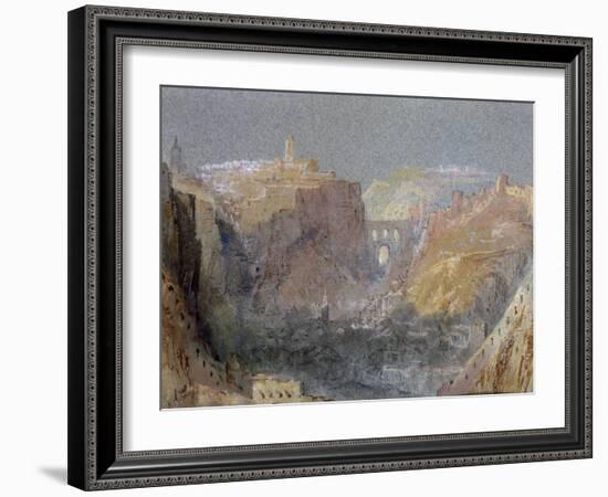 Luxembourg-J. M. W. Turner-Framed Giclee Print