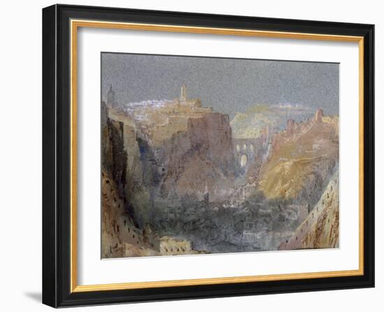 Luxembourg-J. M. W. Turner-Framed Giclee Print