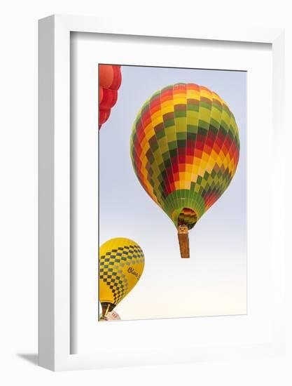 Luxor, Egypt. Hot air balloons taking tourist for a ride.-Emily Wilson-Framed Photographic Print