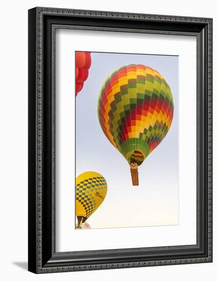 Luxor, Egypt. Hot air balloons taking tourist for a ride.-Emily Wilson-Framed Photographic Print