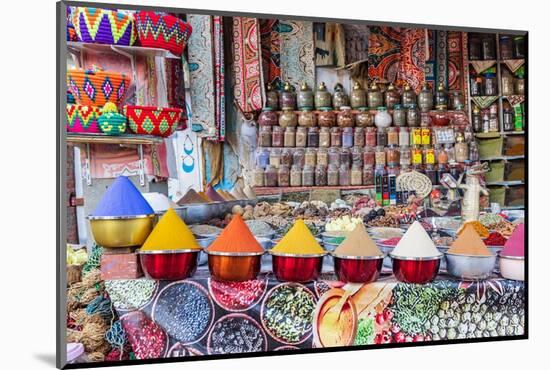 Luxor, Egypt. Spices for sale at a shop.-Emily Wilson-Mounted Photographic Print