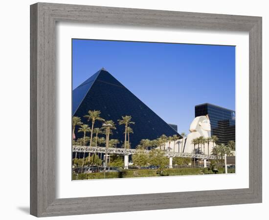 Luxor Hotel and Casino, Las Vegas, Nevada, United States of America, North America-Richard Cummins-Framed Photographic Print