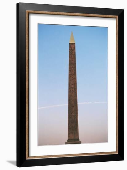Luxor Obelisk (Egyptian Obelisk) in Place De La Concorde-null-Framed Photographic Print