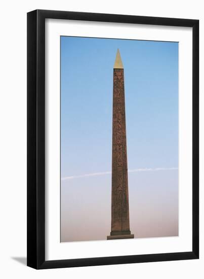 Luxor Obelisk (Egyptian Obelisk) in Place De La Concorde-null-Framed Photographic Print