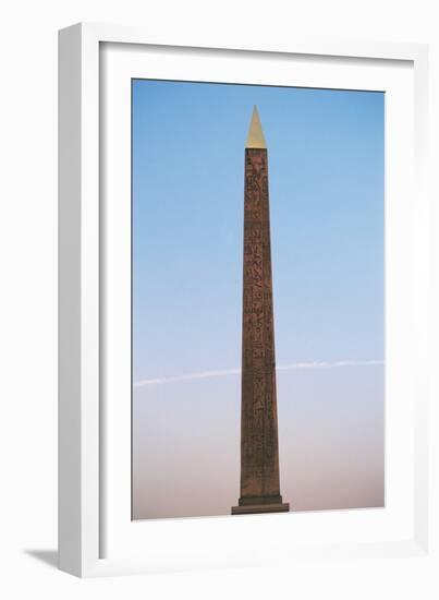 Luxor Obelisk (Egyptian Obelisk) in Place De La Concorde-null-Framed Photographic Print