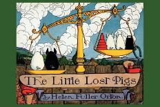 The Little Lost Pigs-Luxor Price-Framed Art Print