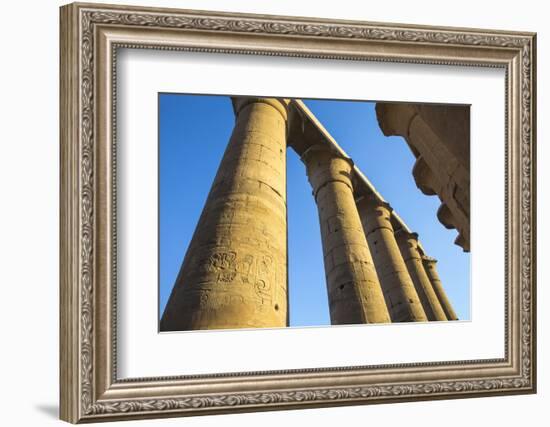 Luxor Temple, UNESCO World Heritage Site, Luxor, Egypt, North Africa, Africa-Jane Sweeney-Framed Photographic Print