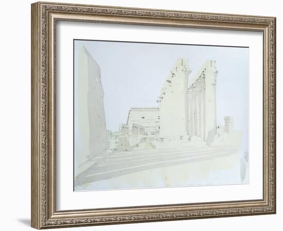 Luxor Temple-Charlie Millar-Framed Giclee Print