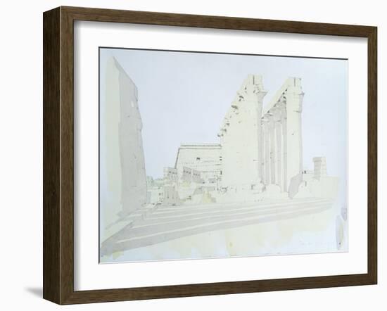 Luxor Temple-Charlie Millar-Framed Giclee Print