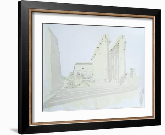 Luxor Temple-Charlie Millar-Framed Giclee Print