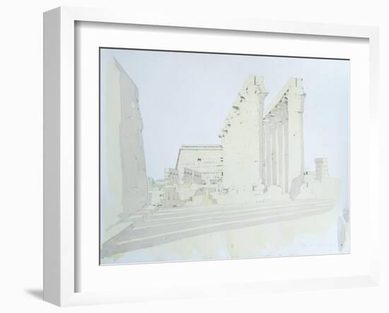 Luxor Temple-Charlie Millar-Framed Giclee Print