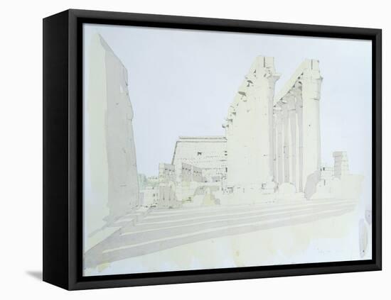 Luxor Temple-Charlie Millar-Framed Premier Image Canvas