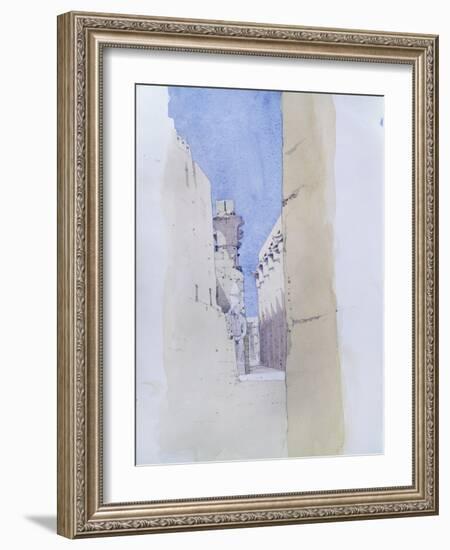 Luxor Temple-Charlie Millar-Framed Giclee Print