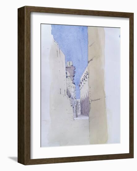 Luxor Temple-Charlie Millar-Framed Giclee Print