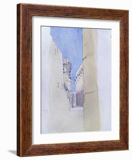 Luxor Temple-Charlie Millar-Framed Giclee Print