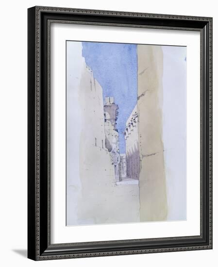 Luxor Temple-Charlie Millar-Framed Giclee Print