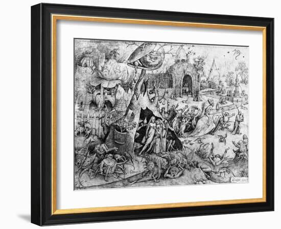 Luxury, 1557-Pieter Bruegel the Elder-Framed Giclee Print