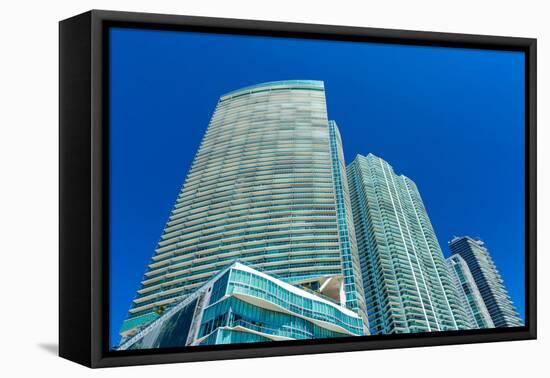 Luxury Buildings in Miami, Florida, USA-Frazao-Framed Premier Image Canvas