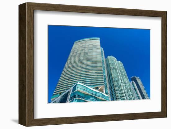 Luxury Buildings in Miami, Florida, USA-Frazao-Framed Photographic Print
