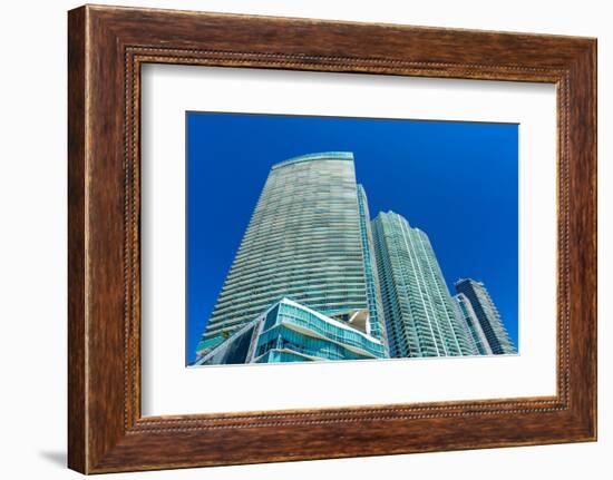 Luxury Buildings in Miami, Florida, USA-Frazao-Framed Photographic Print