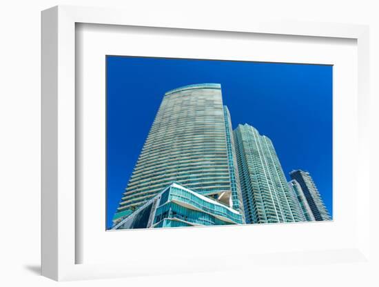 Luxury Buildings in Miami, Florida, USA-Frazao-Framed Photographic Print