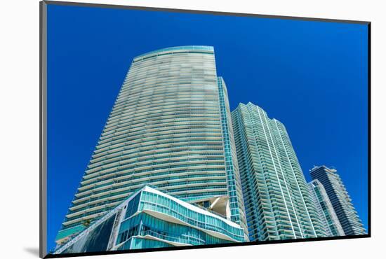 Luxury Buildings in Miami, Florida, USA-Frazao-Mounted Photographic Print