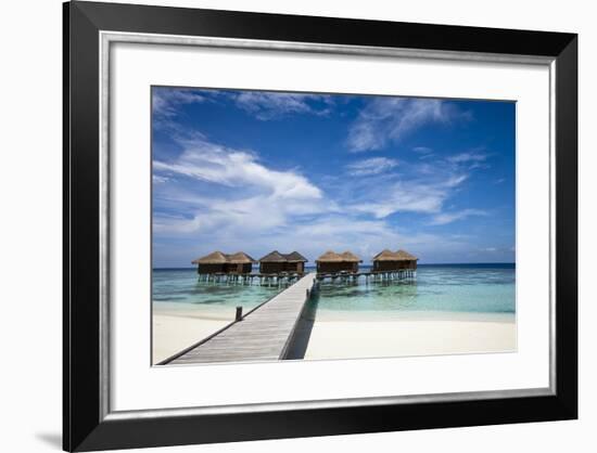 Luxury Hotel in Tropical Island-nitrogenic.com-Framed Photographic Print